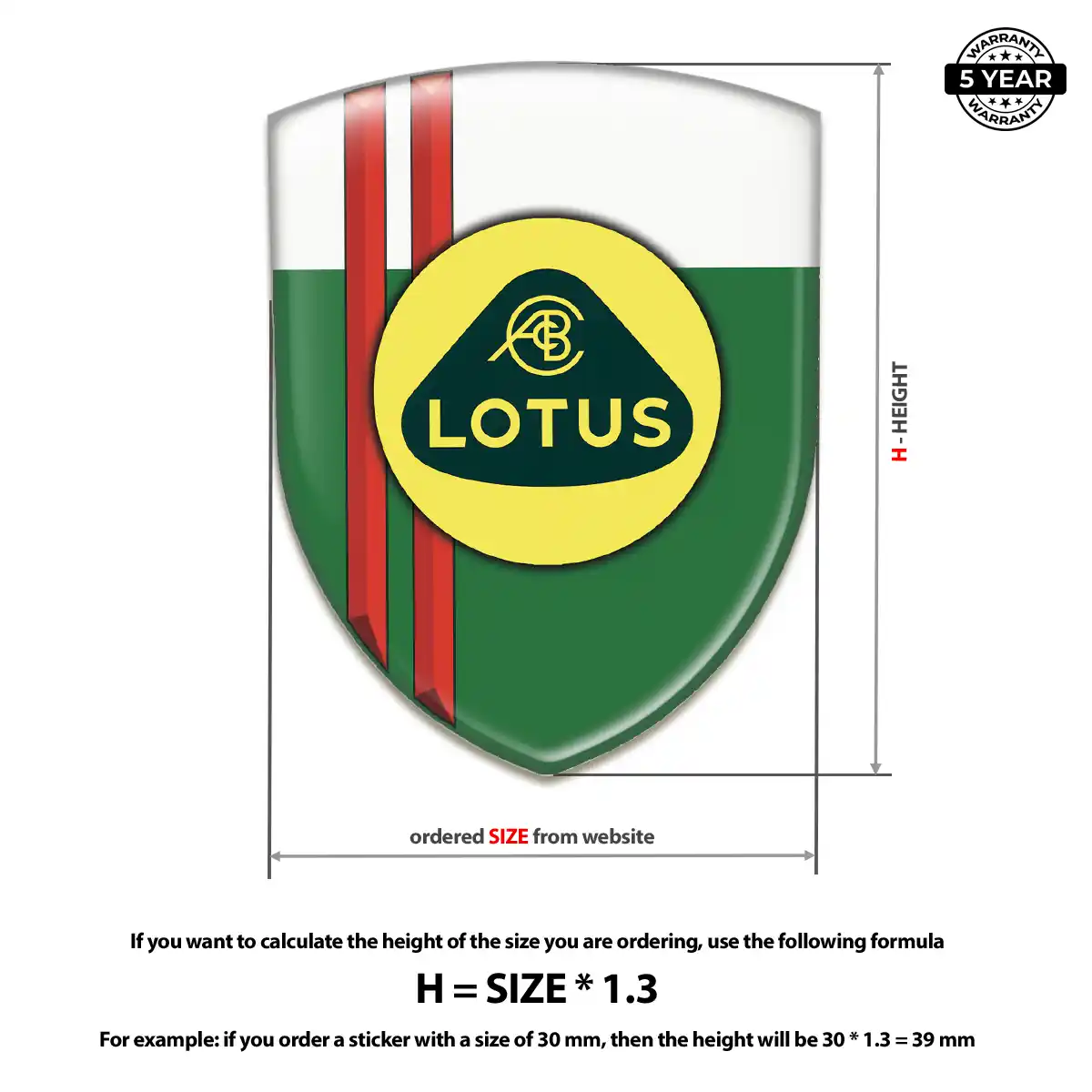 Lotus Emblem Silicone Superior Craft