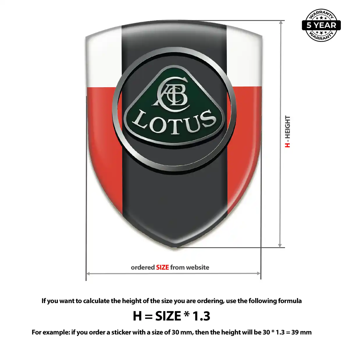 Lotus Emblem Sleek Style