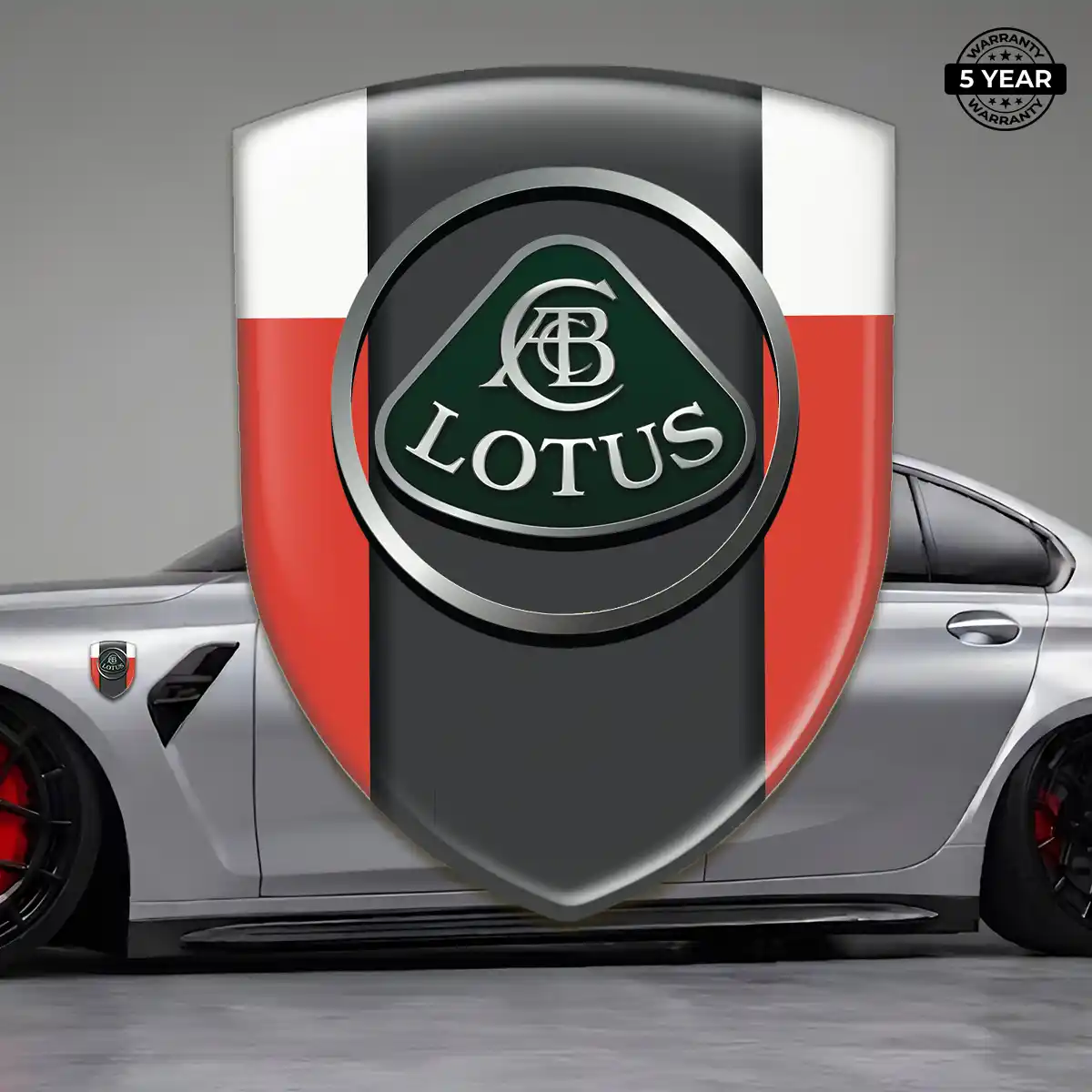 Lotus Emblem Sleek Style