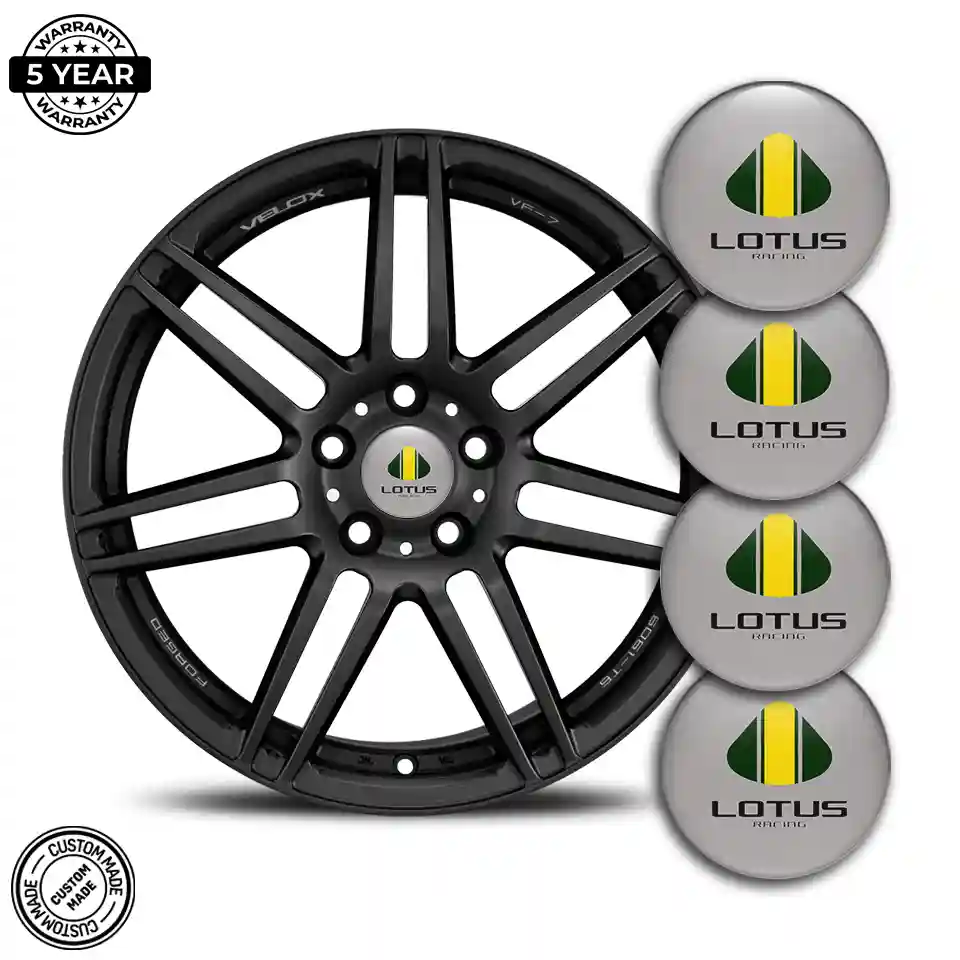 Lotus Emblem Wheel Center Caps Stylish Design