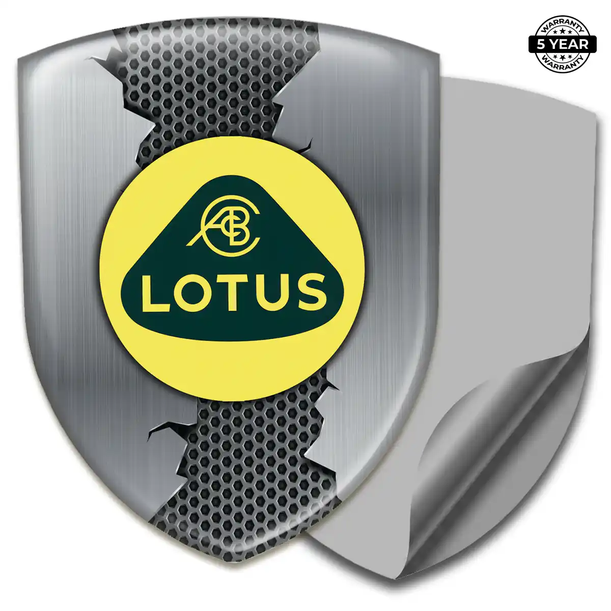 Lotus Epoxy Domed Sticker Elite Edition