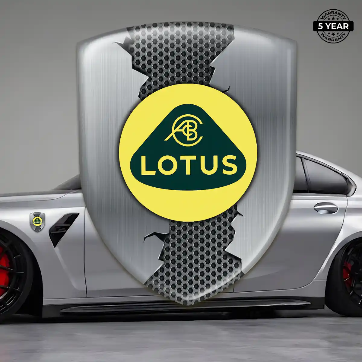 Lotus Epoxy Domed Sticker Elite Edition