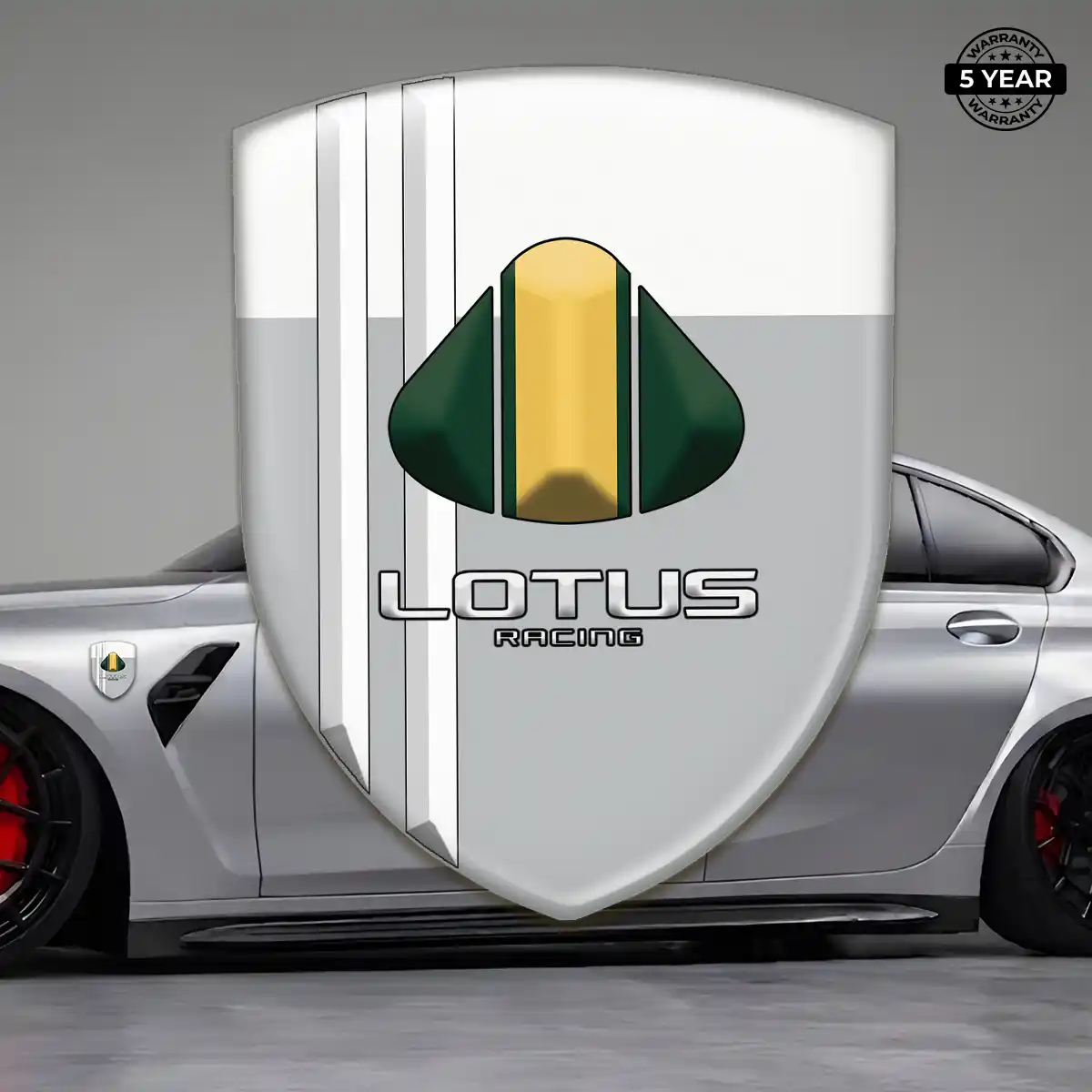 Lotus Epoxy Domed Sticker Exclusive Series