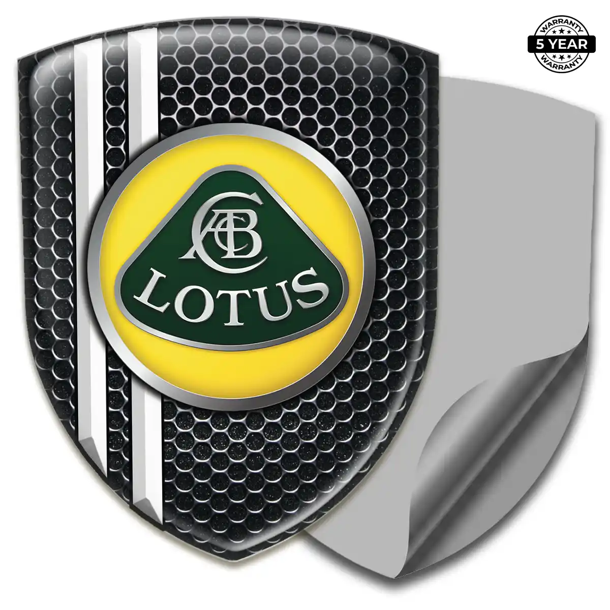 Lotus Epoxy Domed Sticker Noble Edition