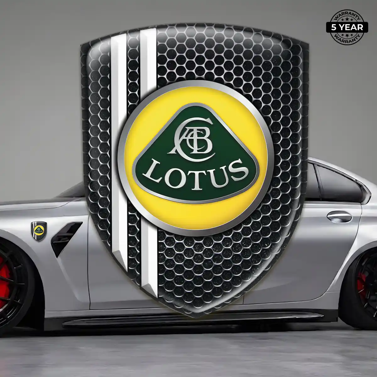 Lotus Epoxy Domed Sticker Noble Edition