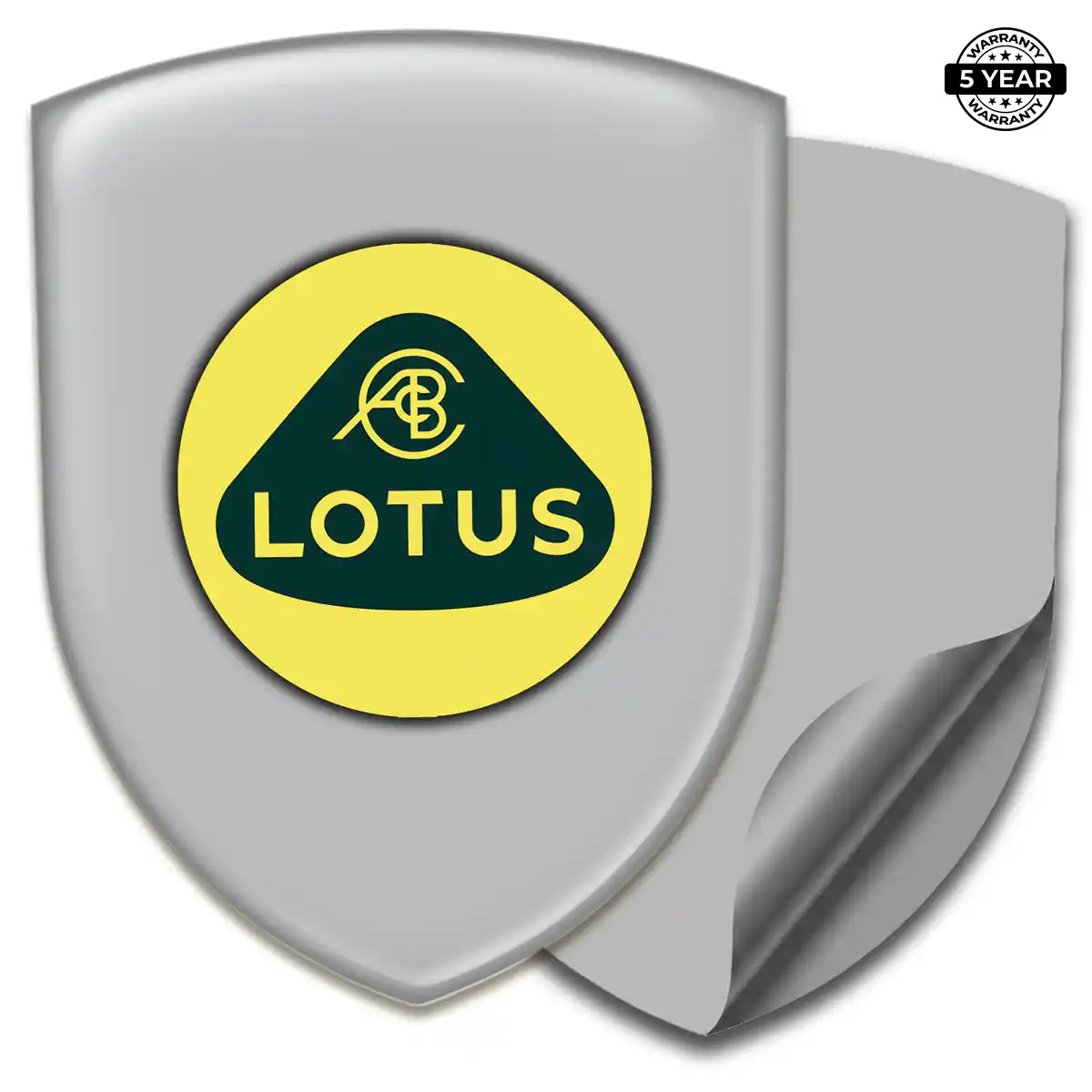 Lotus Epoxy Domed Sticker Signature Grade
