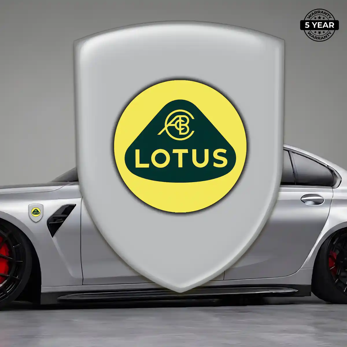Lotus Epoxy Domed Sticker Signature Grade