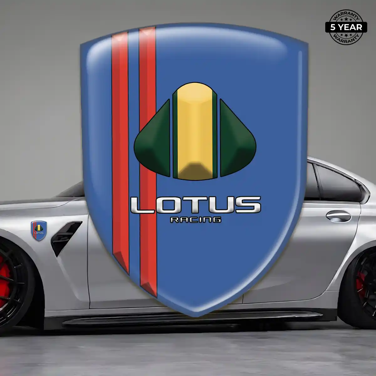 Lotus Epoxy Domed Sticker Superior Craft