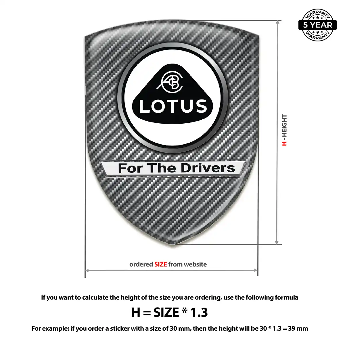 Lotus Gel Badge Sticker Deluxe Edition