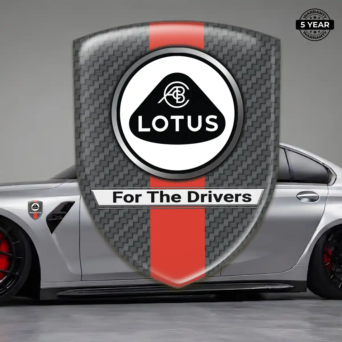 Lotus Gel Badge Sticker Elite Edition