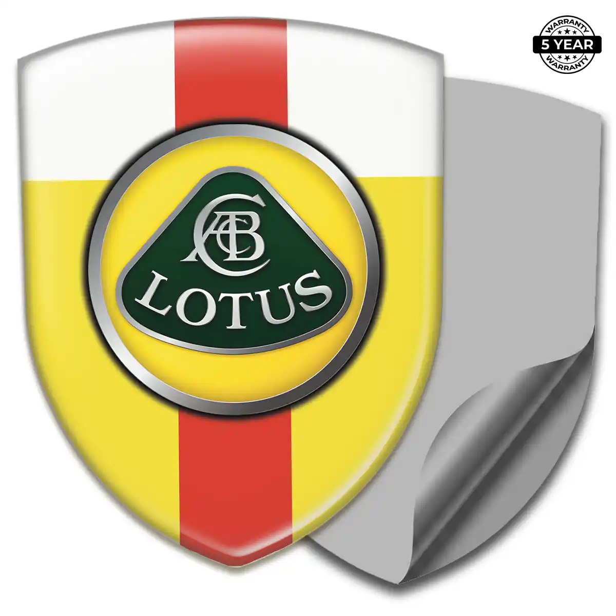 Lotus Gel Badge Sticker Exclusive Series