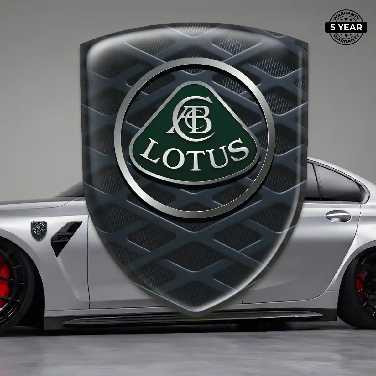 Lotus Gel Badge Sticker Opulent Line