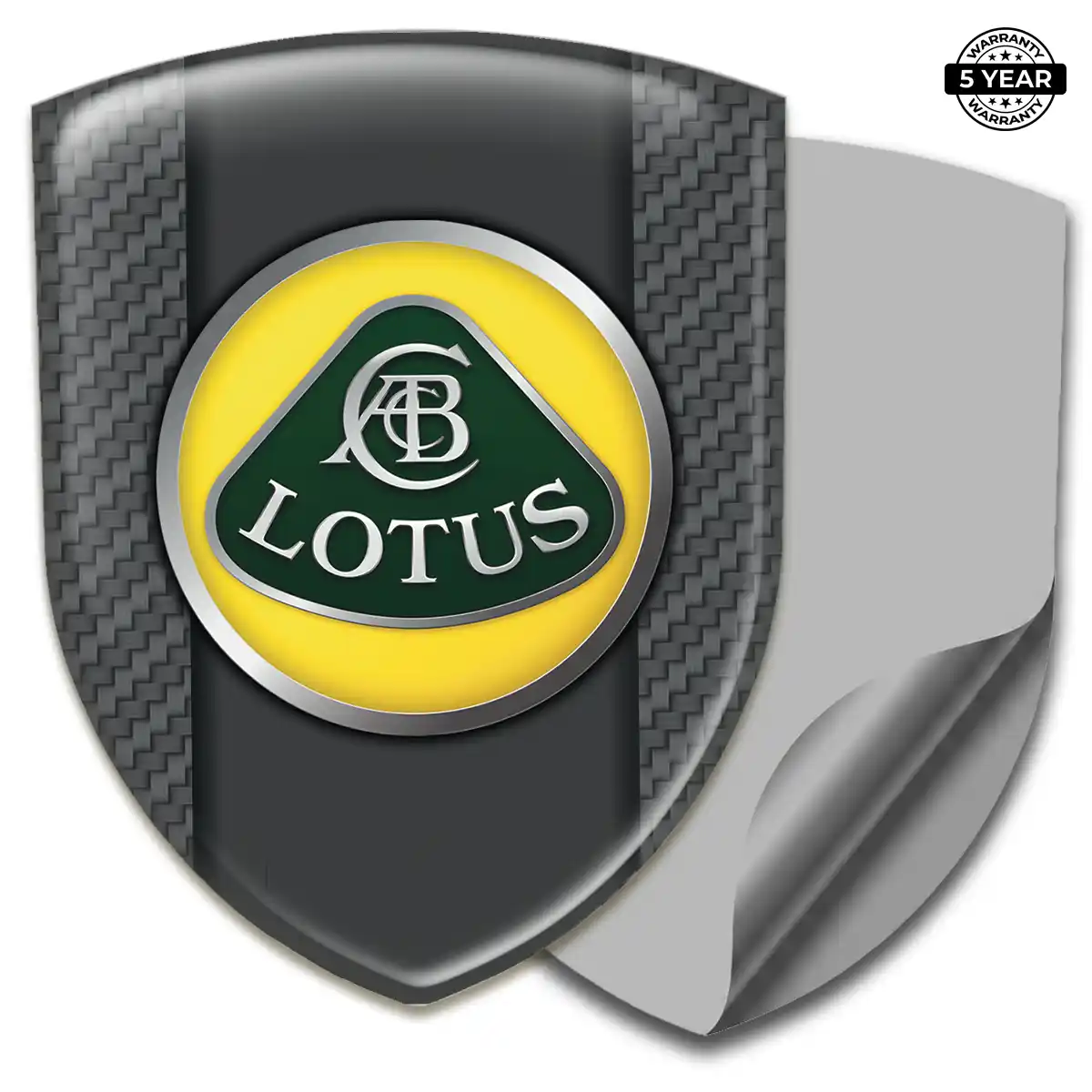 Lotus Gel Badge Sticker Prestige Line