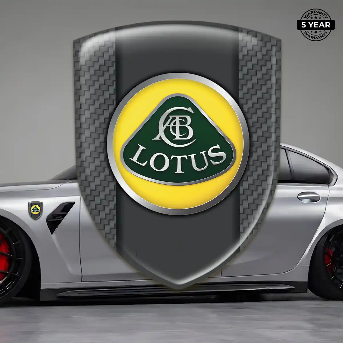 Lotus Gel Badge Sticker Prestige Line