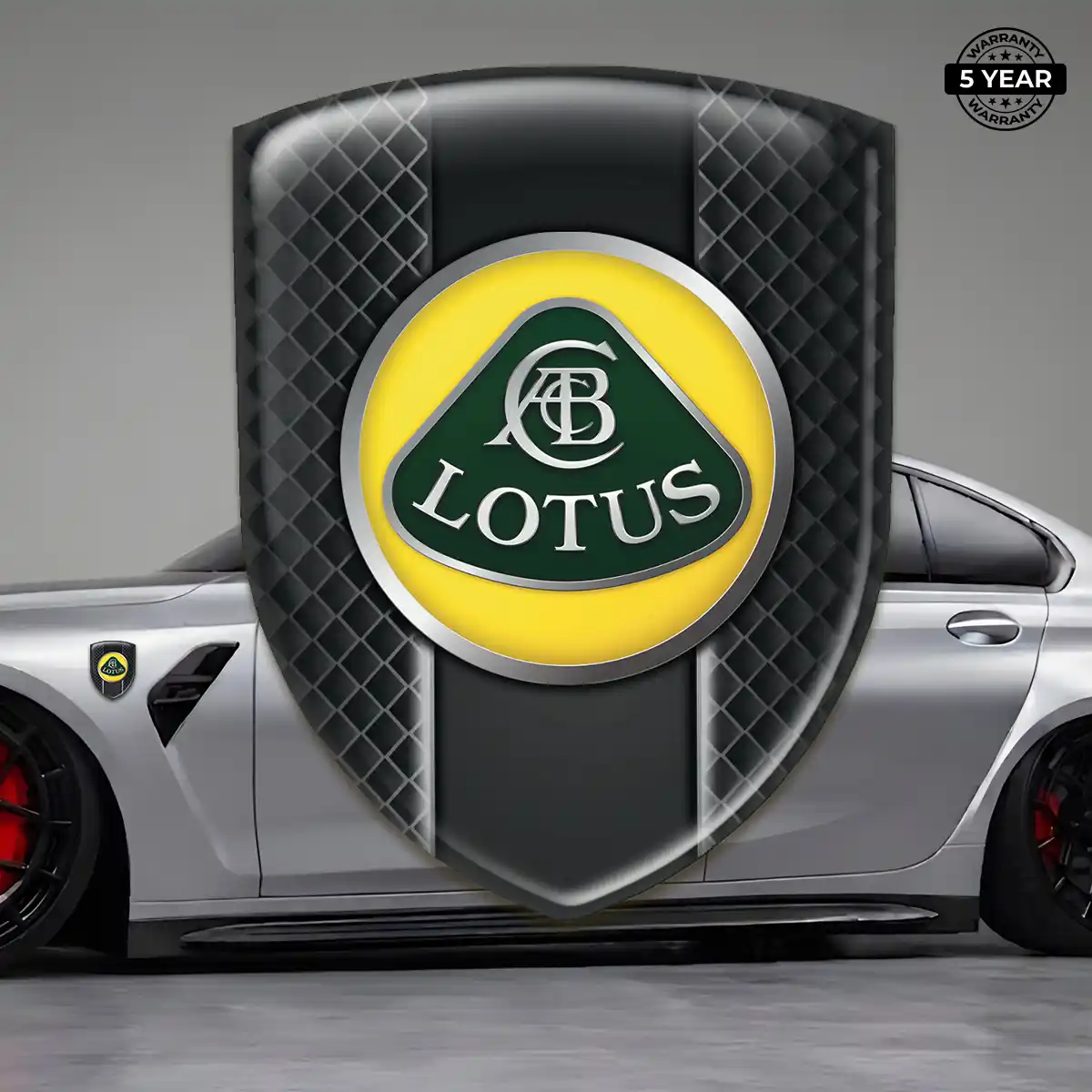 Lotus Gel Badge Sticker Resin Elite