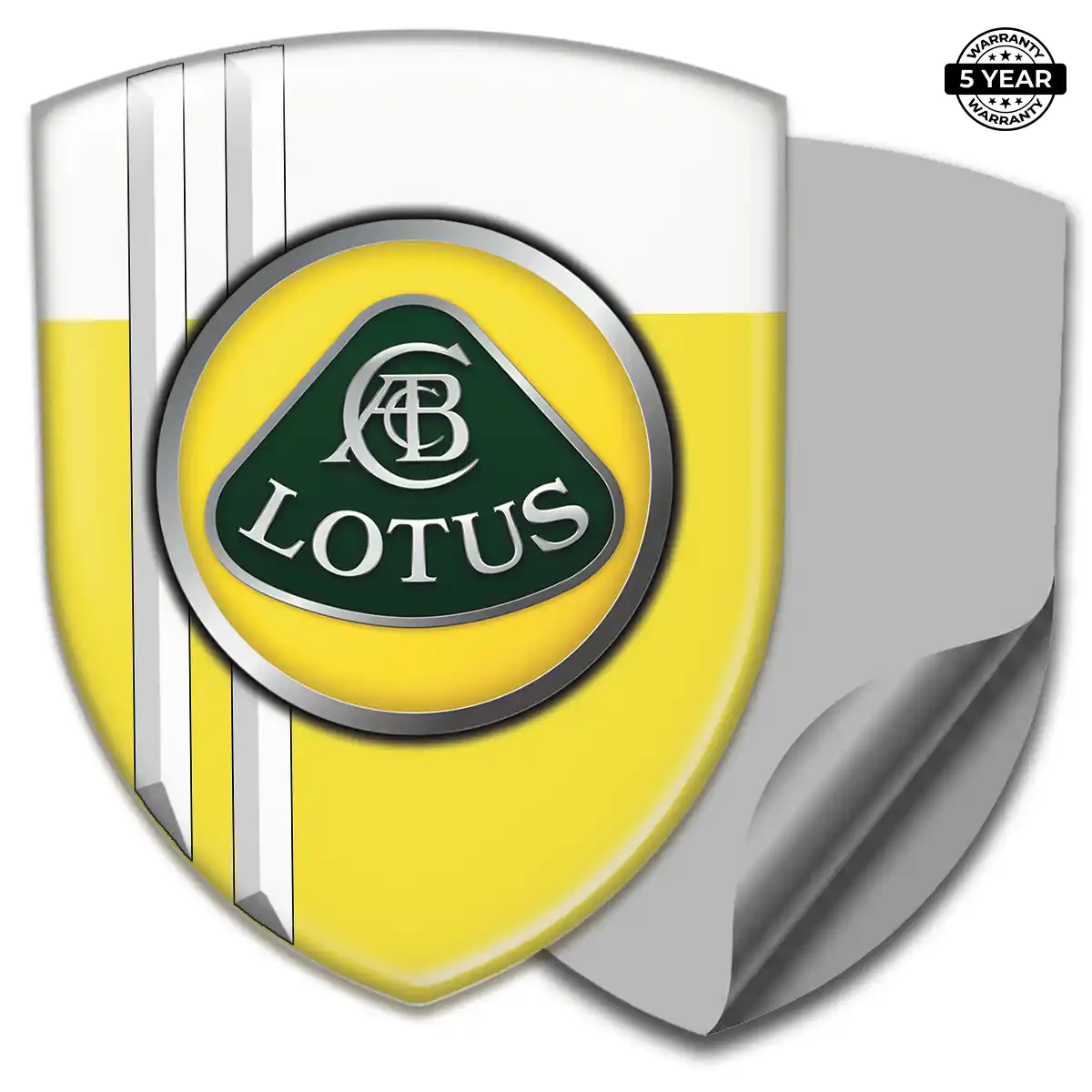 Lotus Gel Badge Sticker Signature Grade
