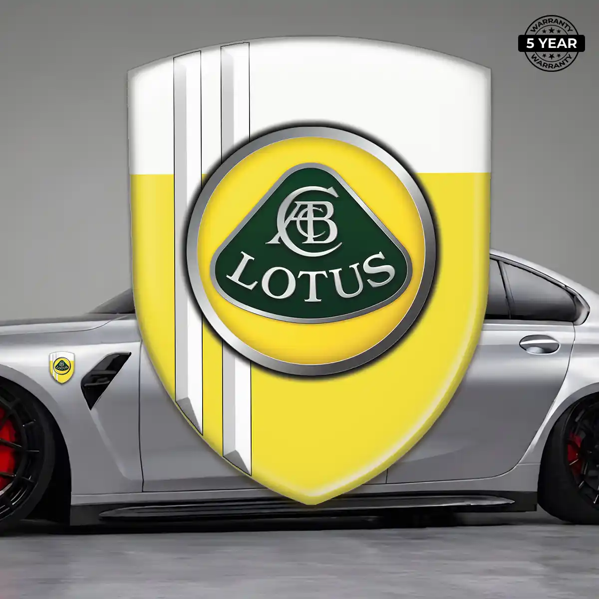 Lotus Gel Badge Sticker Signature Grade