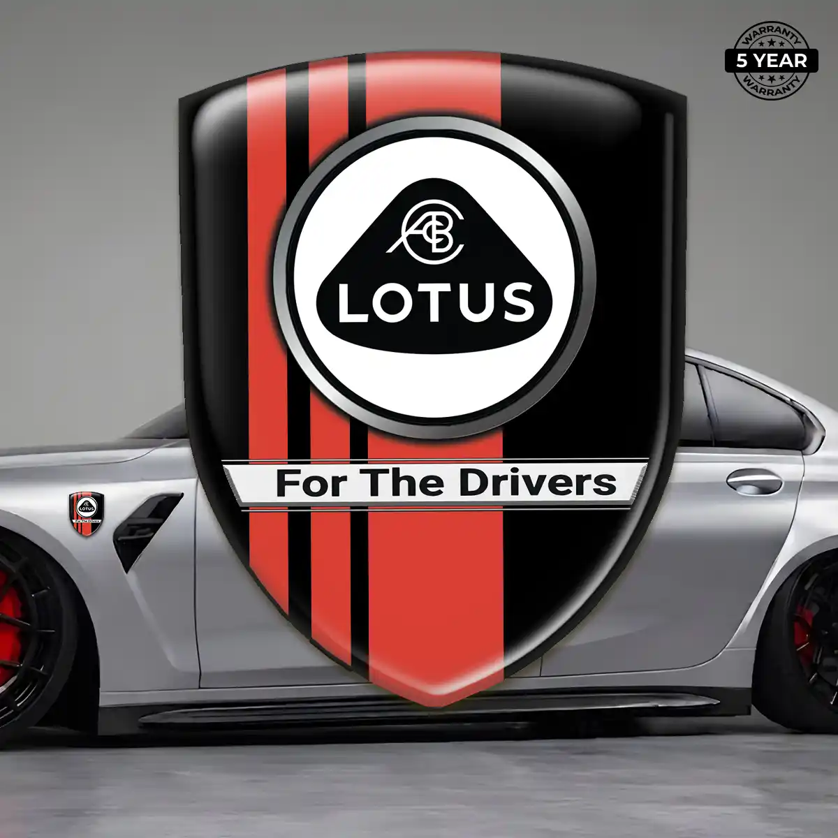 Lotus Gel Badge Sticker Superior Craft