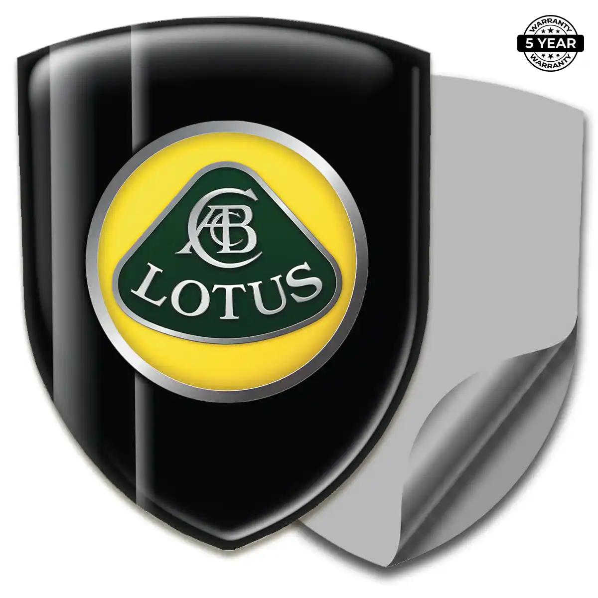 Lotus Gel Emblem Sticker Deluxe Edition