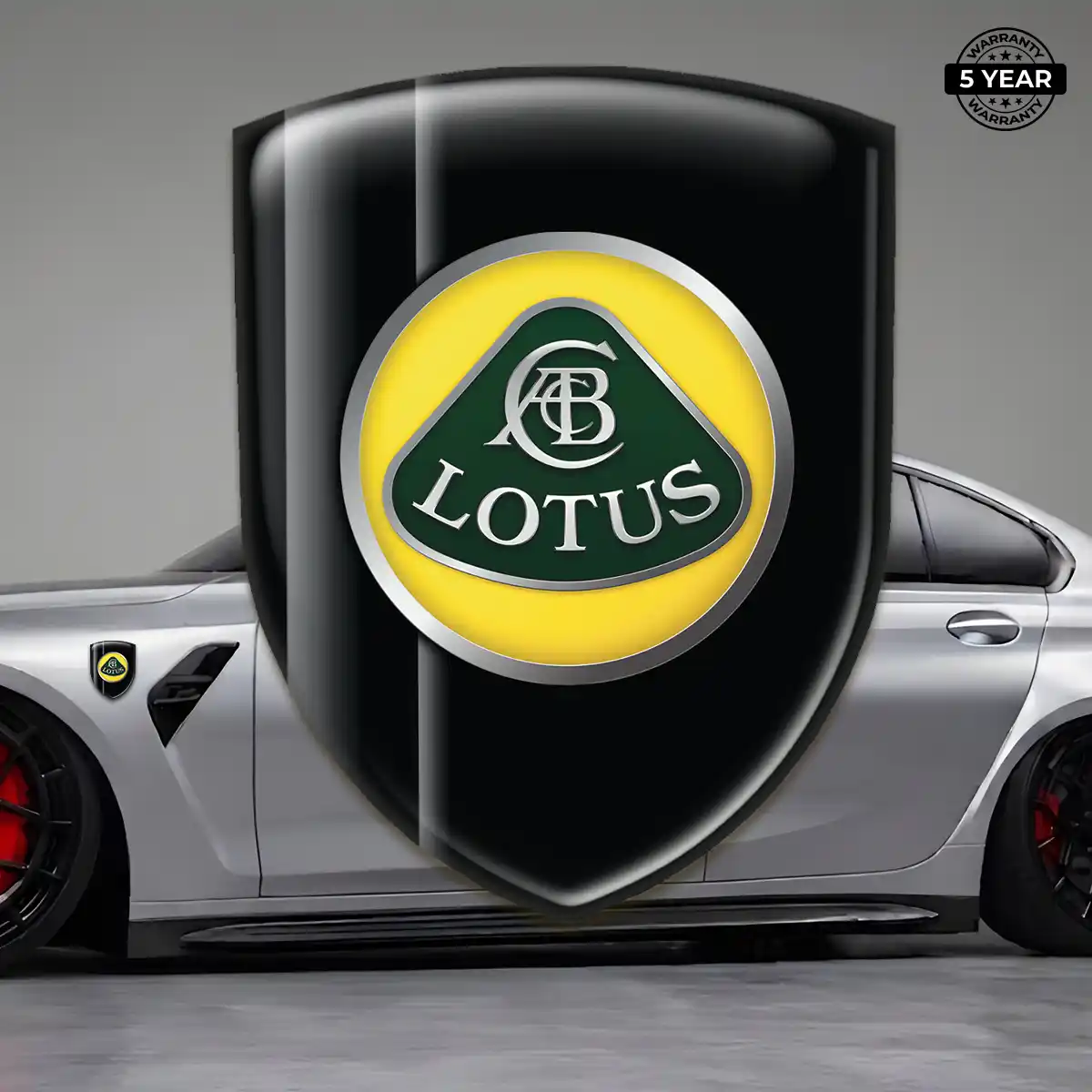 Lotus Gel Emblem Sticker Deluxe Edition