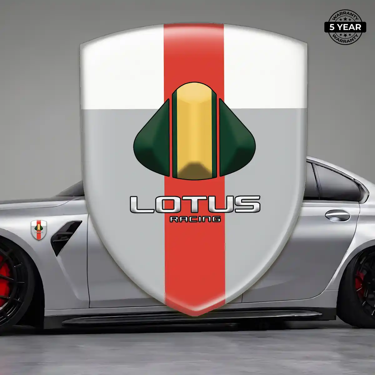 Lotus Gel Emblem Sticker Elite Edition