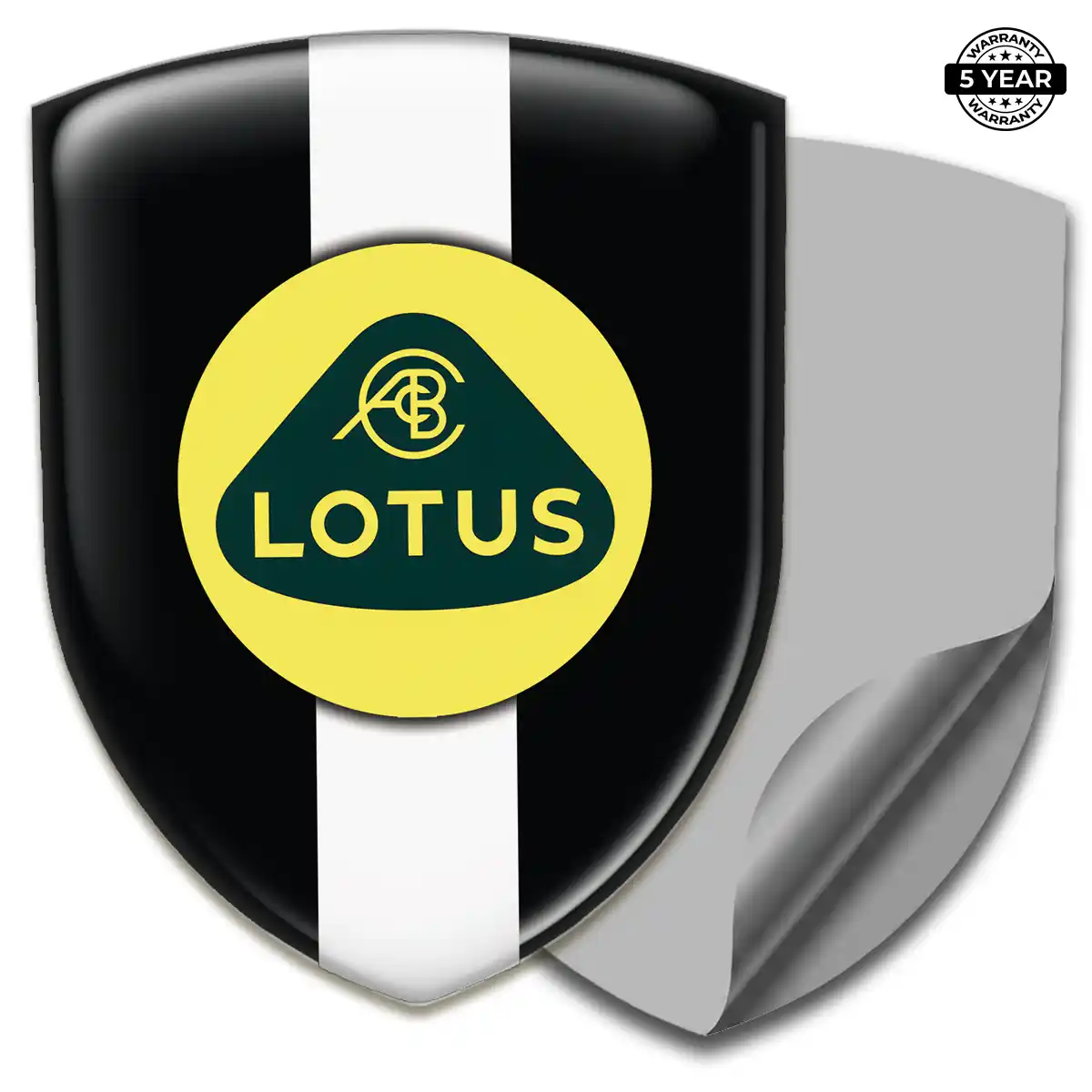 Lotus Gel Emblem Sticker Exclusive Series