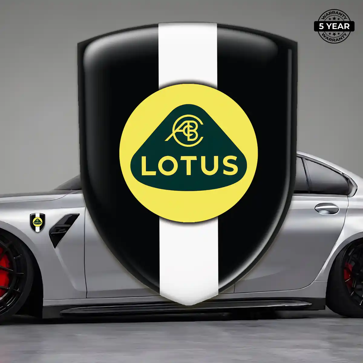 Lotus Gel Emblem Sticker Exclusive Series