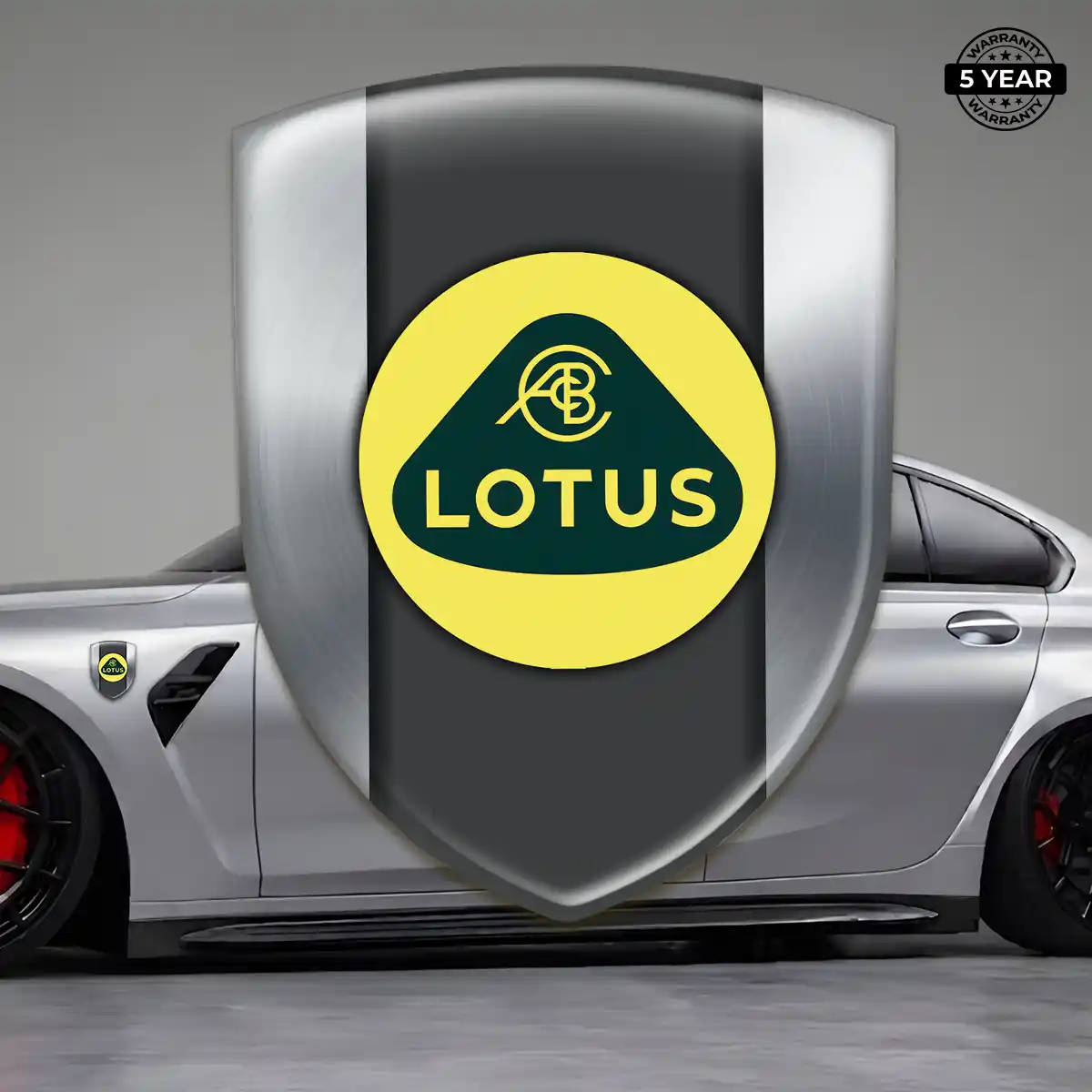 Lotus Gel Emblem Sticker Noble Edition