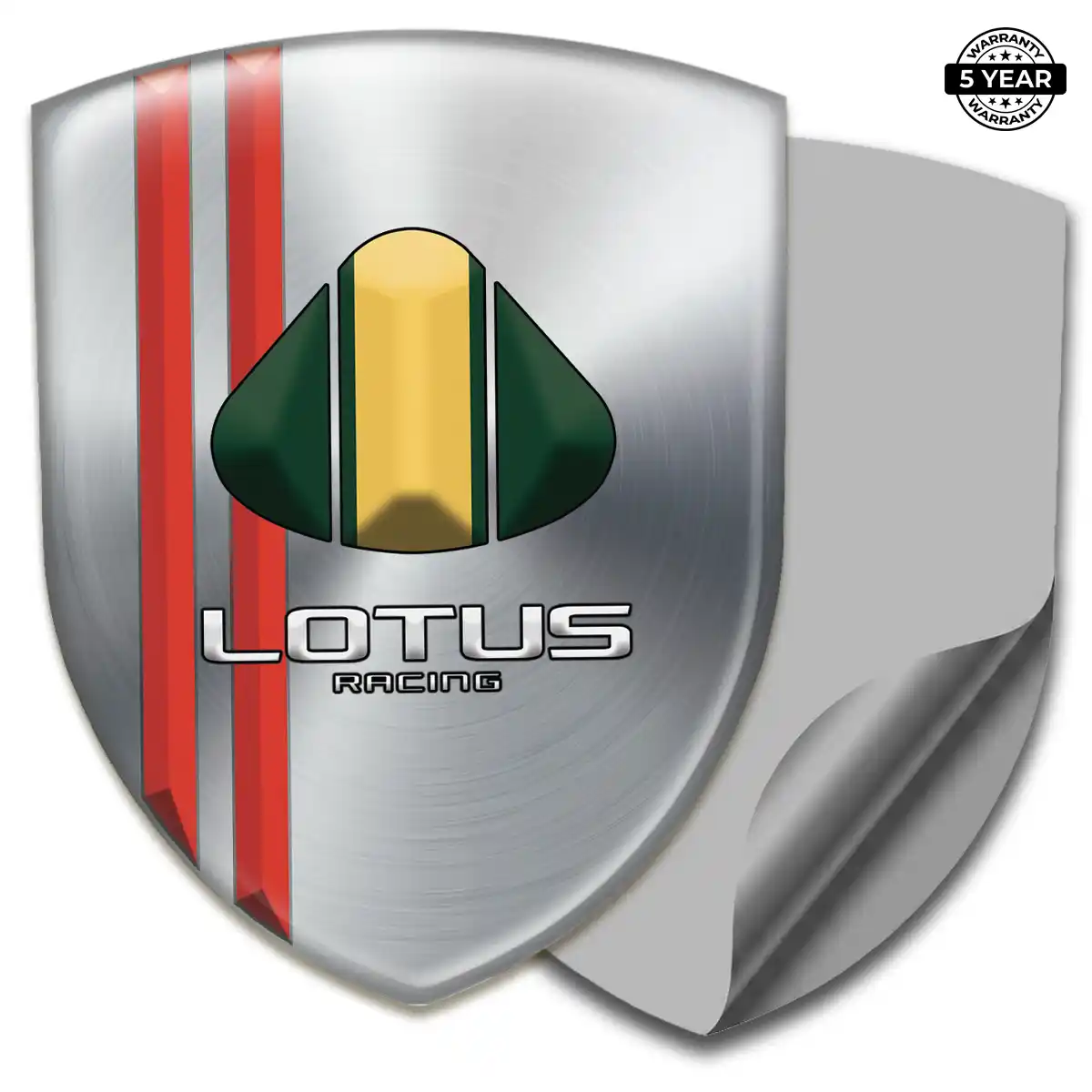 Lotus Gel Emblem Sticker Signature Grade