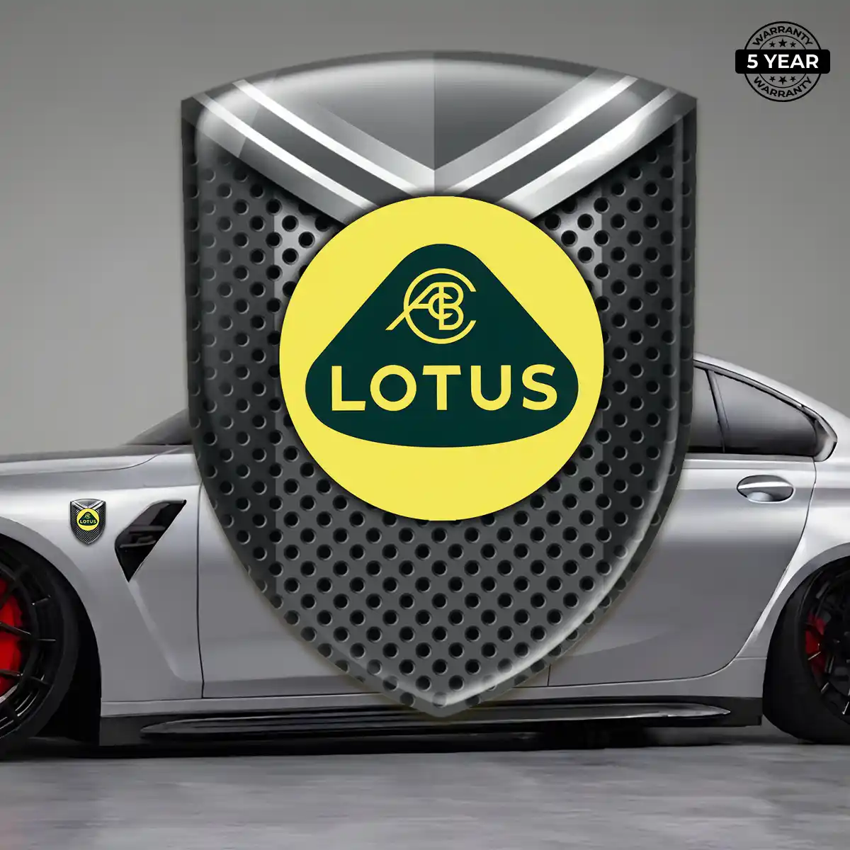 Lotus Logo Badge Cabin Style