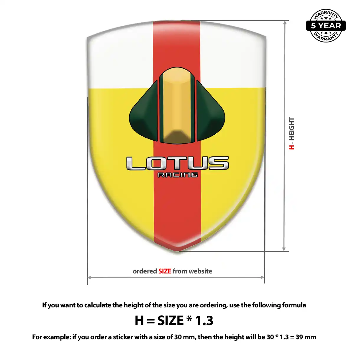 Lotus Logo Badge Elite Edition