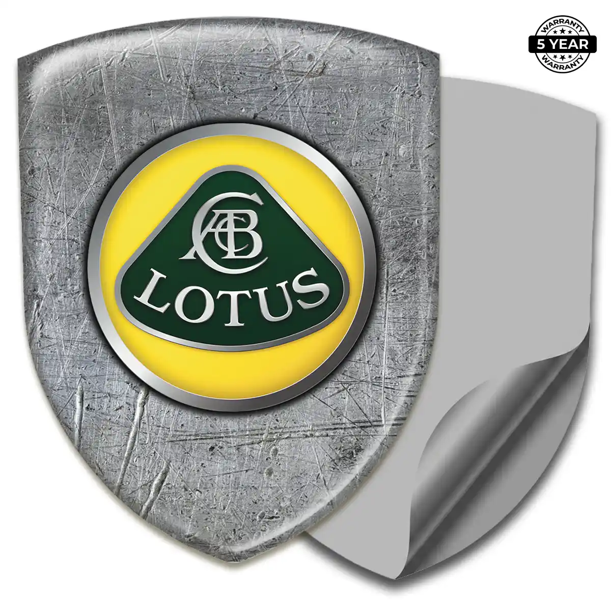 Lotus Logo Badge Interior Elegance