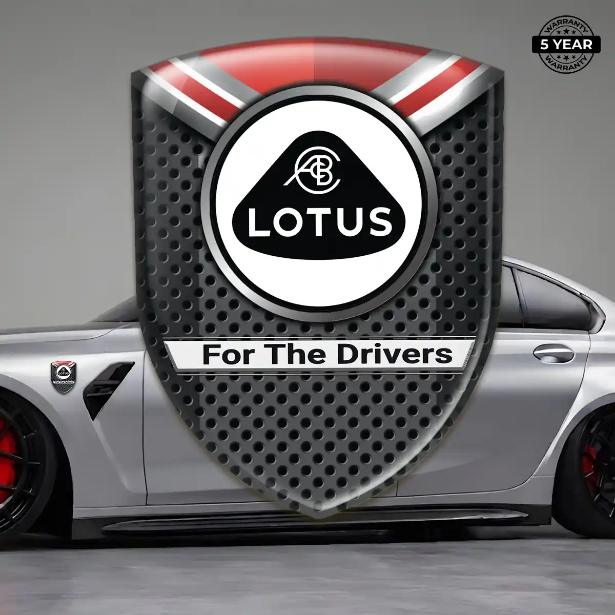Lotus Logo Badge Interior Luxe