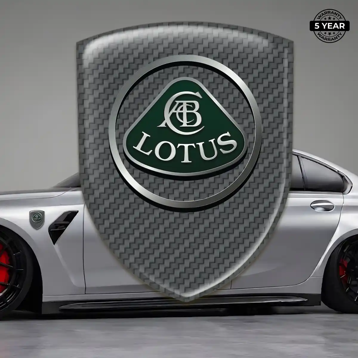 Lotus Logo Badge Opulent Line