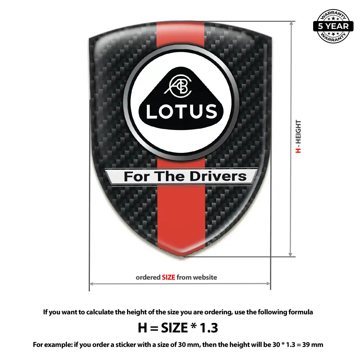Lotus Logo Badge Outer Style