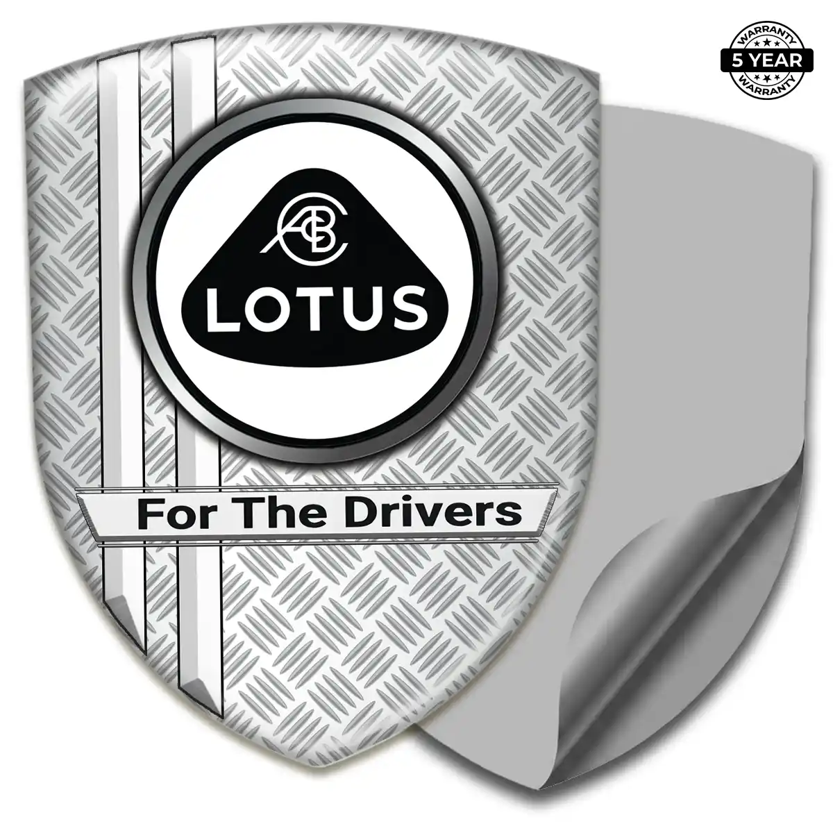 Lotus Logo Badge Premium Dome