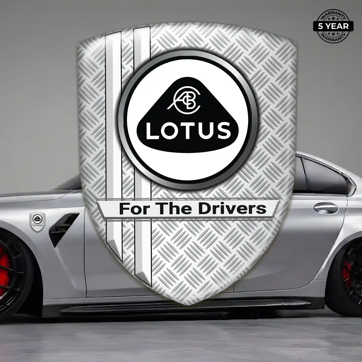 Lotus Logo Badge Premium Dome