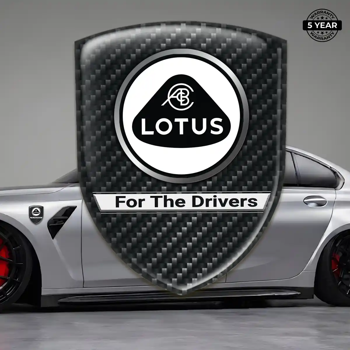 Lotus Logo Badge Sleek Style