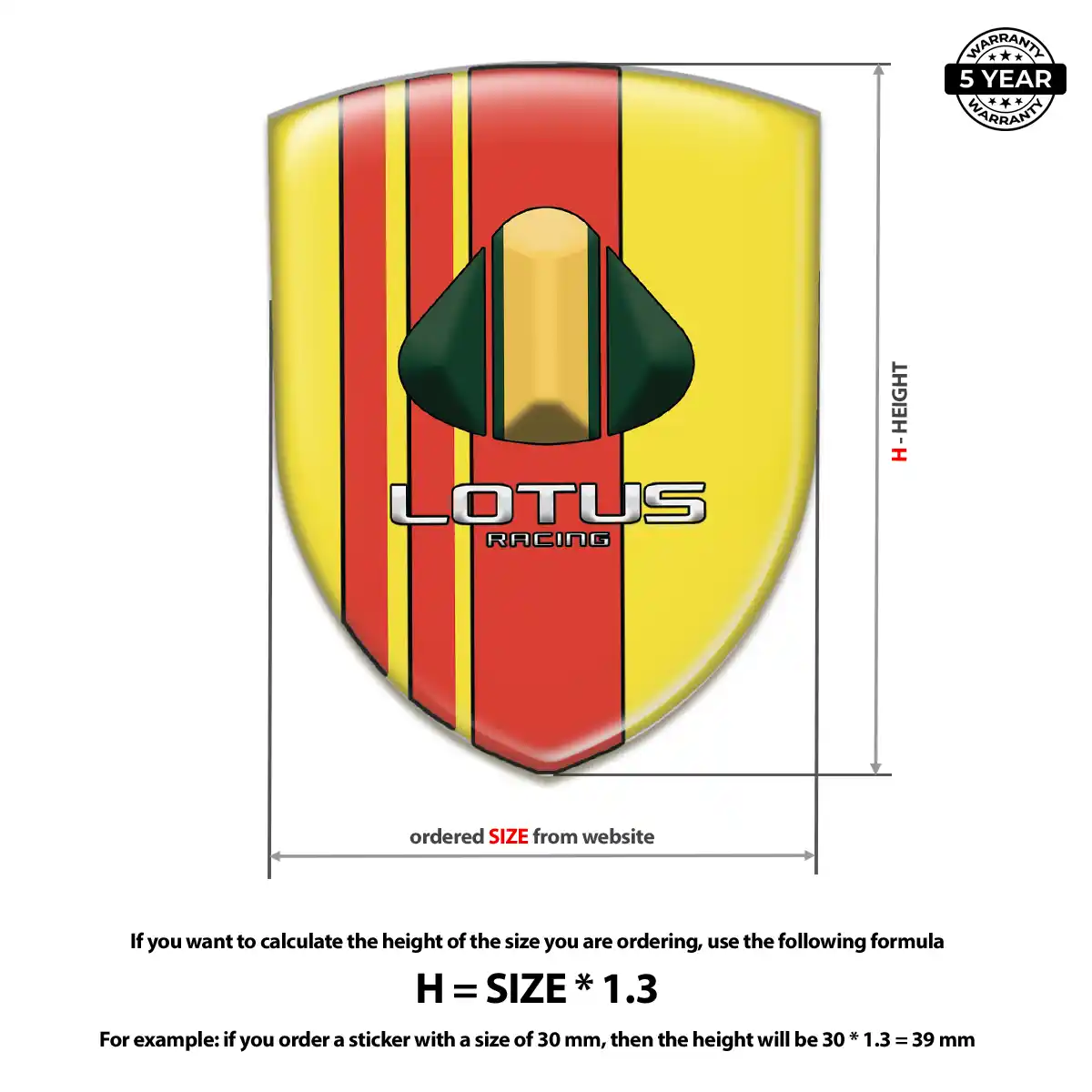 Lotus Logo Emblem Cabin Style