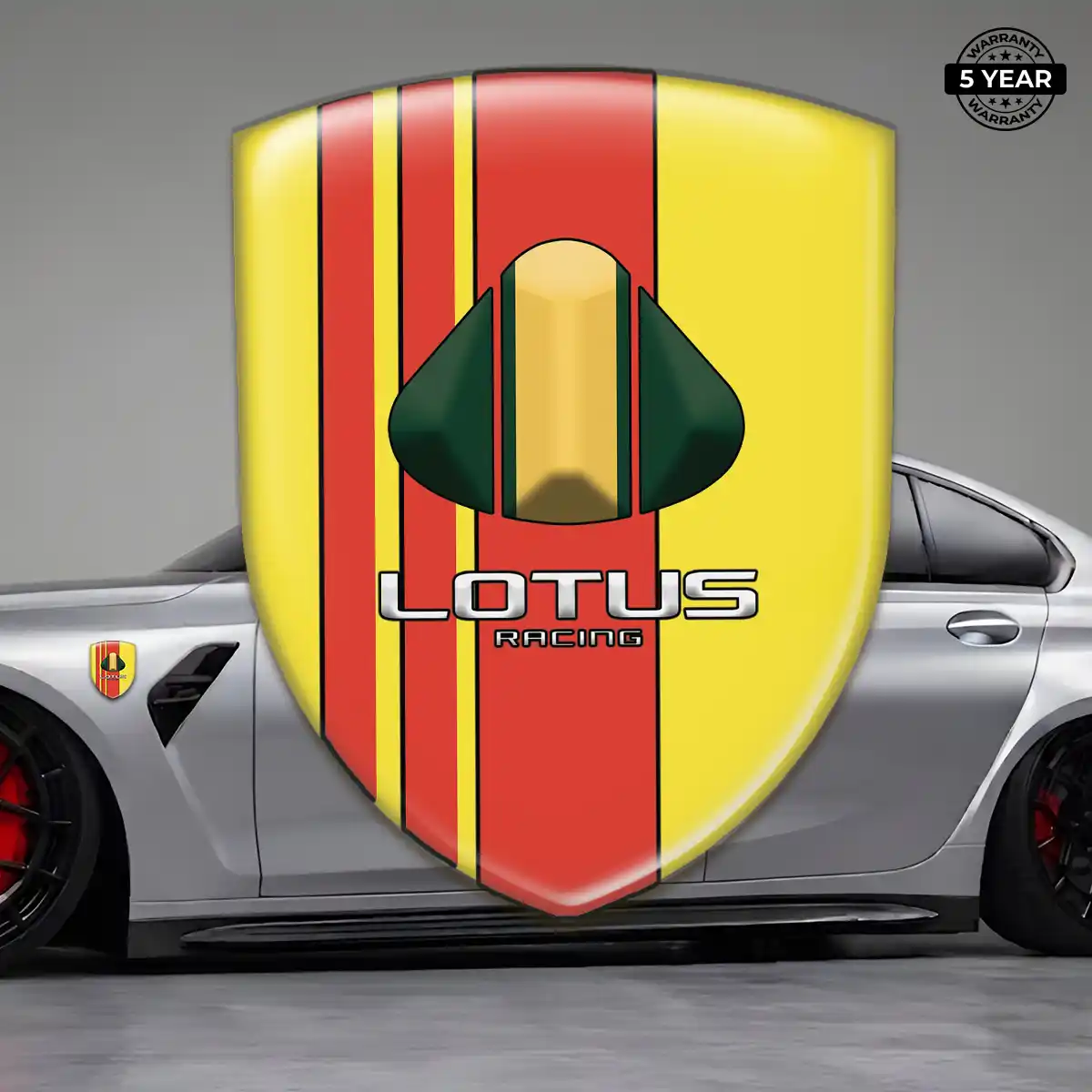 Lotus Logo Emblem Cabin Style