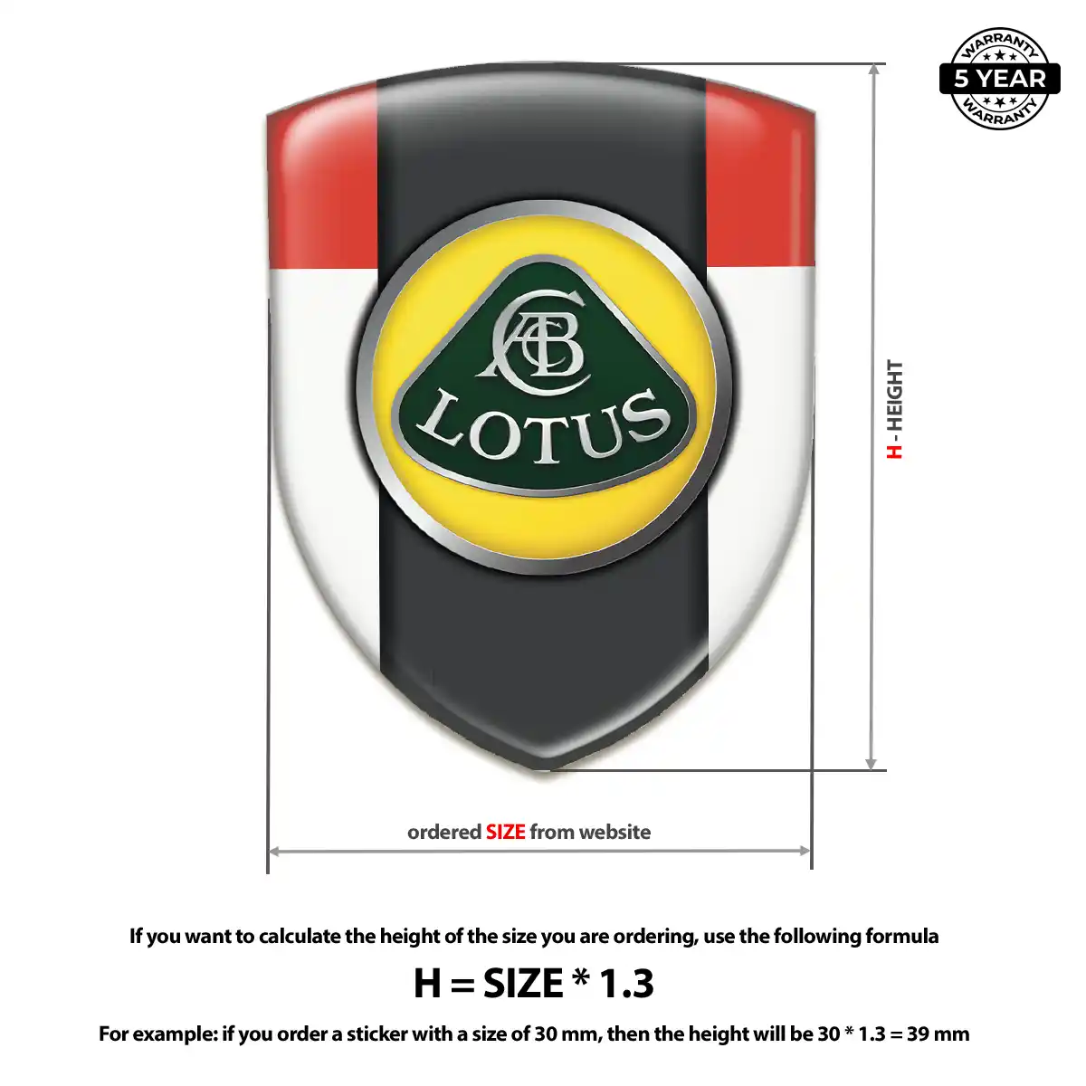 Lotus Logo Emblem Exterior Luxe