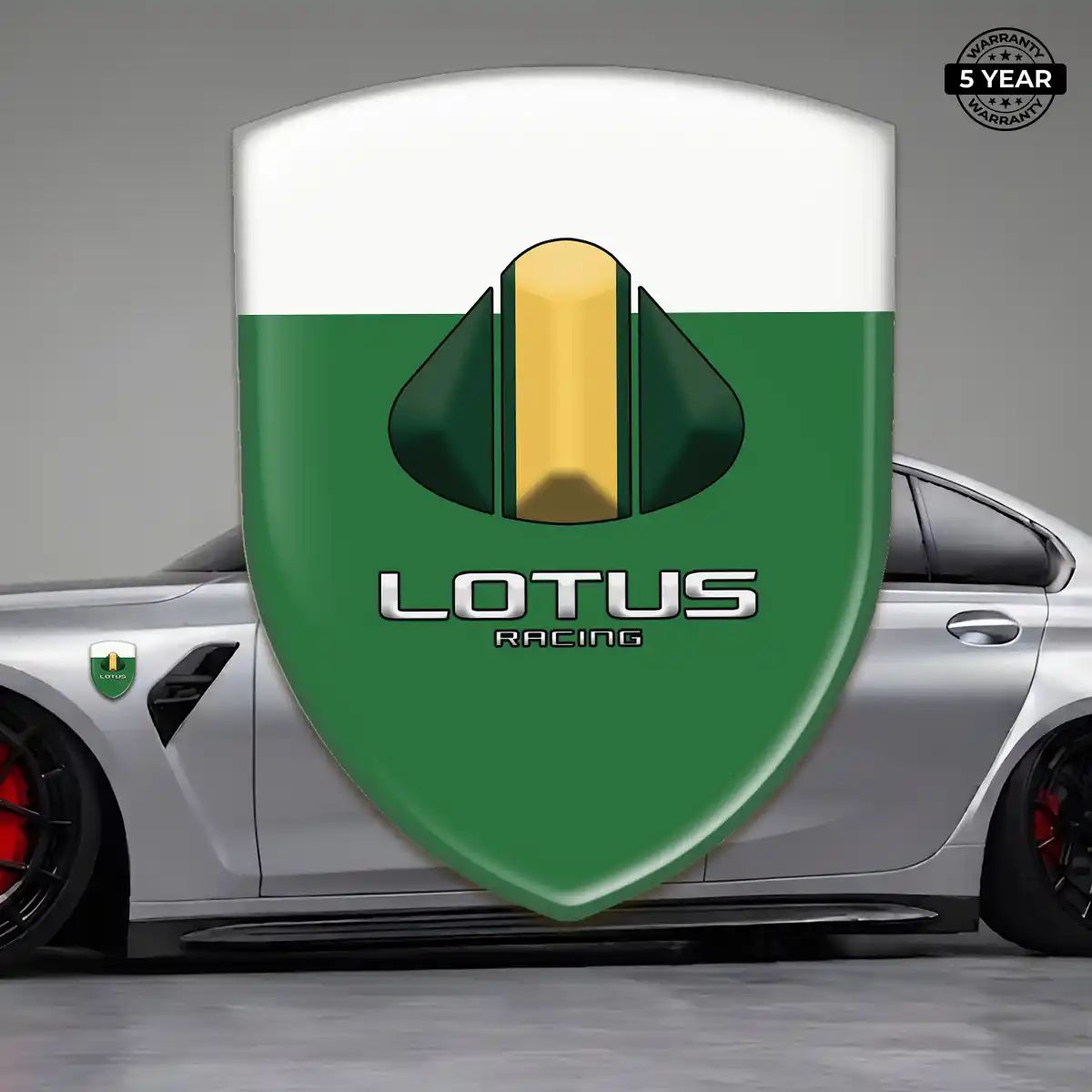 Lotus Logo Emblem Premium Dome