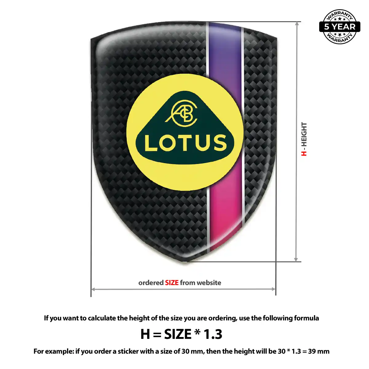 Lotus Logo Emblem Prime Quality