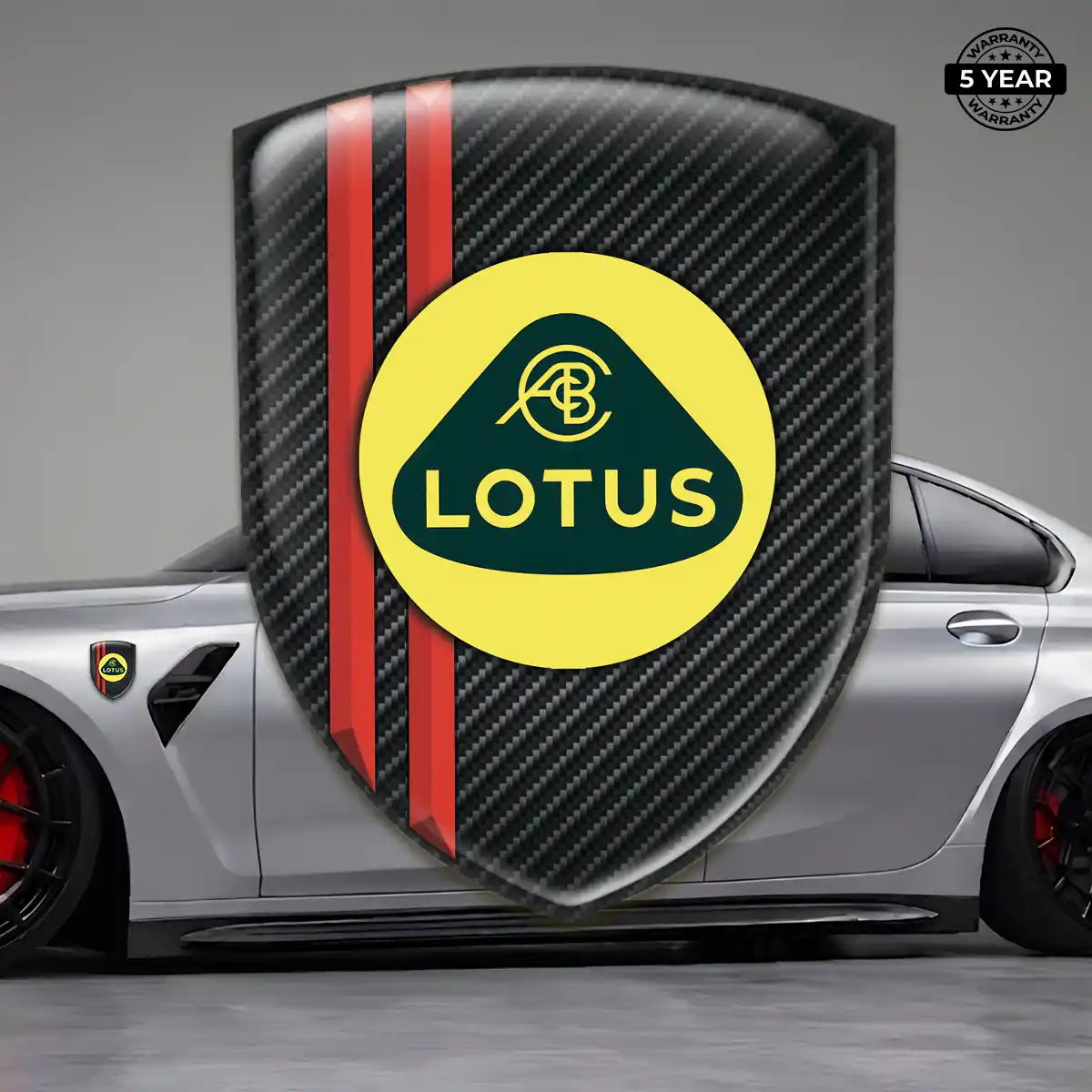 Lotus Logo Emblem Refined Design