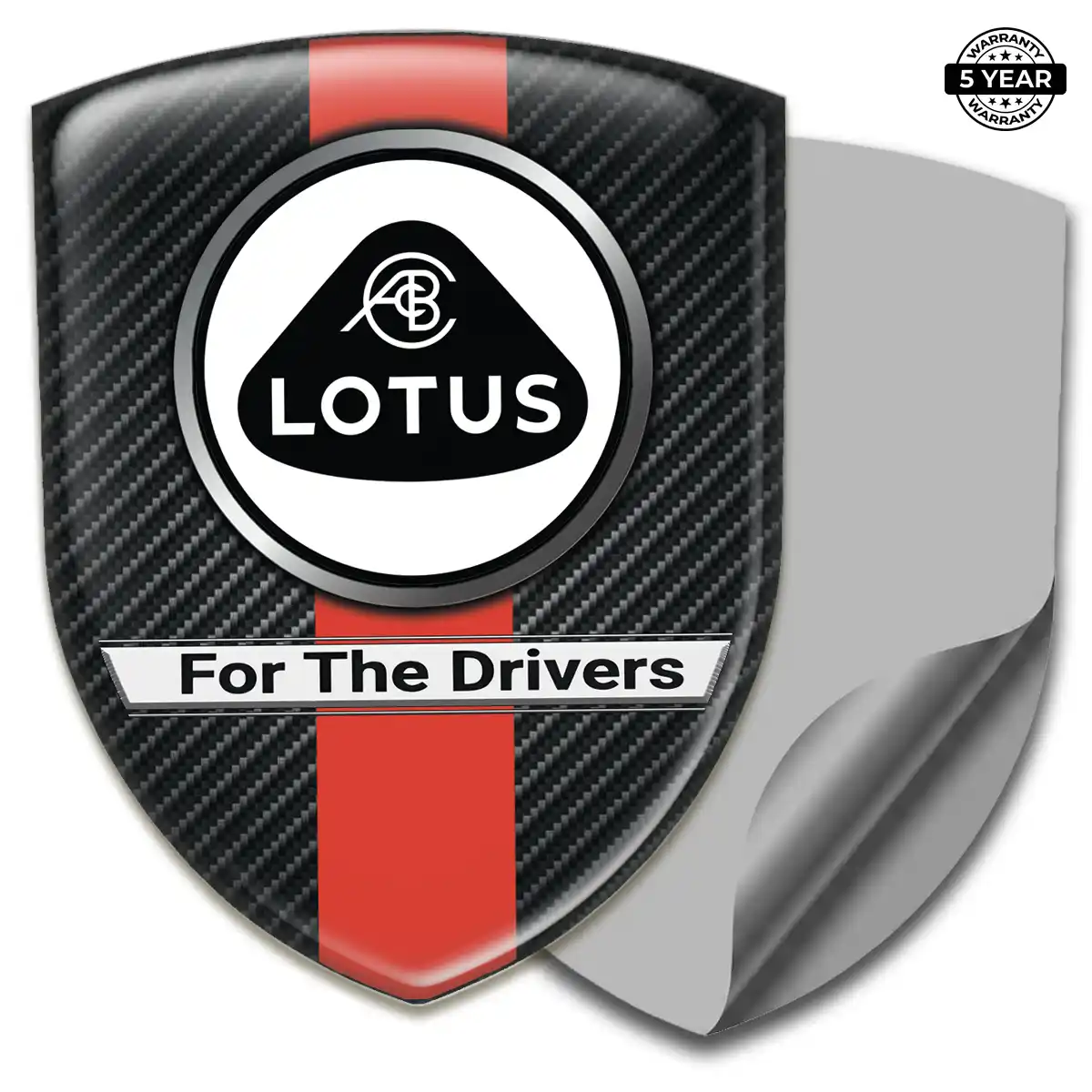Lotus Logo Emblem Resin Luxe