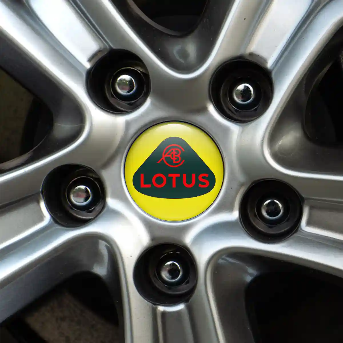 Lotus Logo Emblem Self-Adhesive Stylish Design