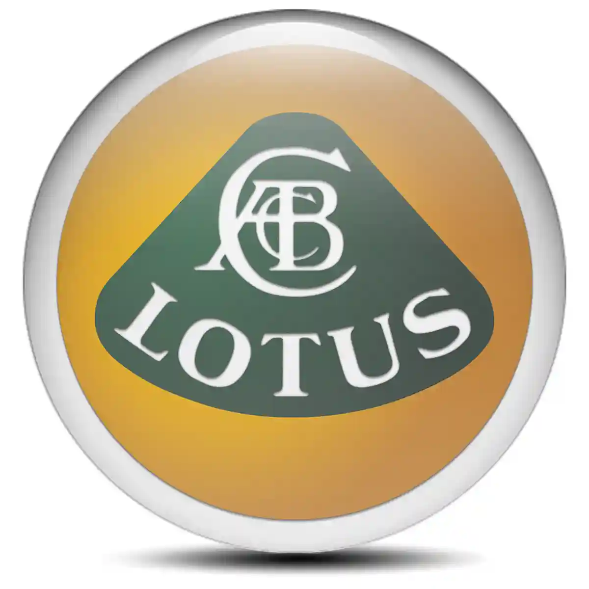 Lotus Logo Silicone Badge High Quality