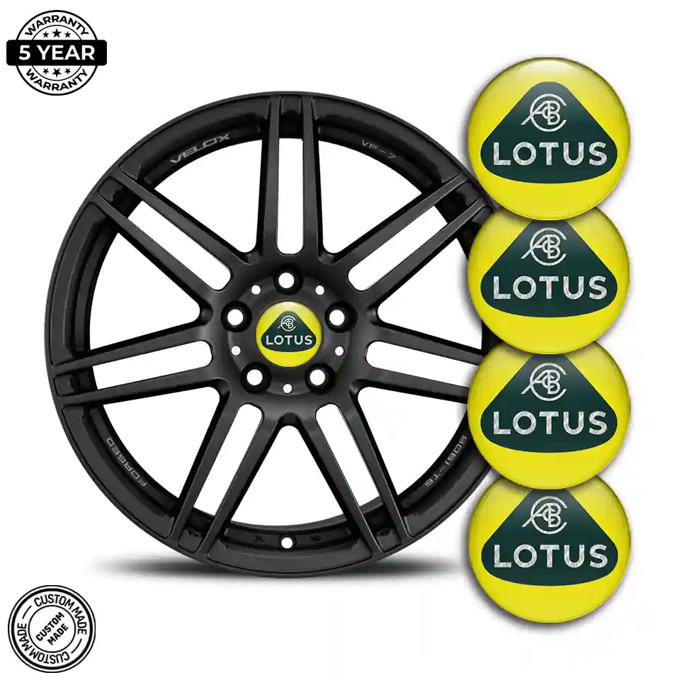 Lotus Logo Silicone Badge Self-Adhesive High Quality