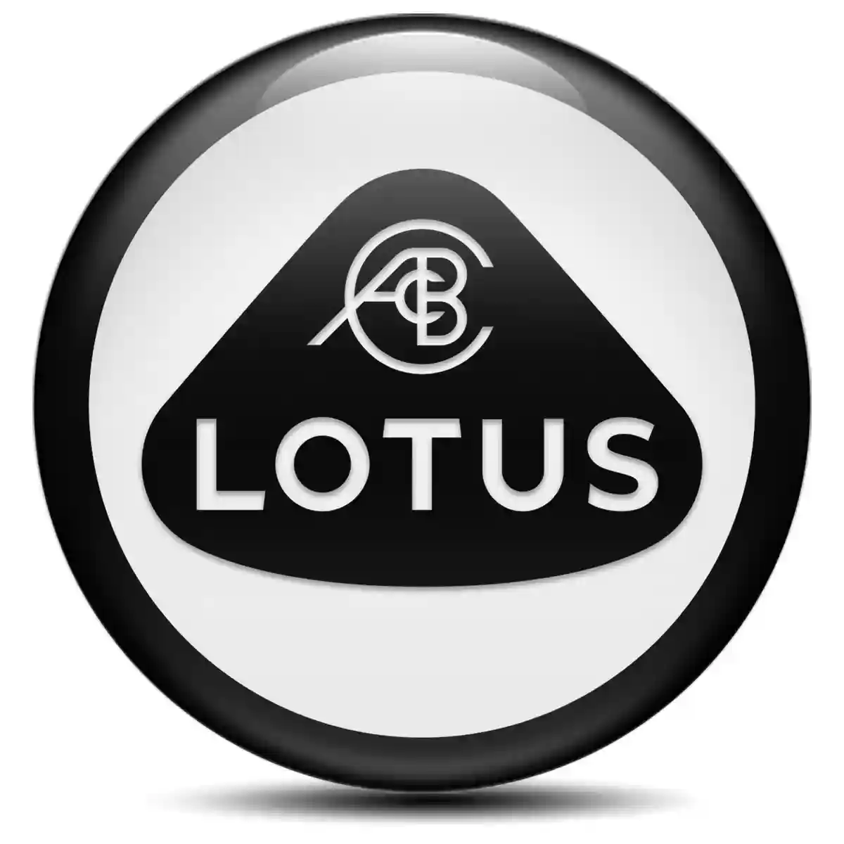 Lotus Logo Silicone Emblem Self-Adhesive High Quality