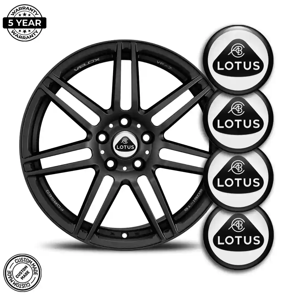 Lotus Logo Silicone Emblem Self-Adhesive High Quality